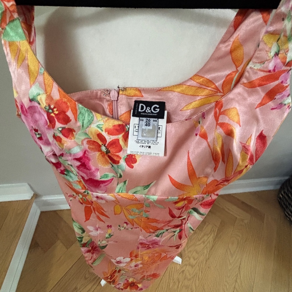D&G Floral Pink Dress - Picture 2 of 3